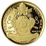 Fifty Euro Gold 2021 Pope Clemens XI: Photo Coin, Vatican, Fifty Euro Gold 2021 Pope Clemens XI / thumbnail