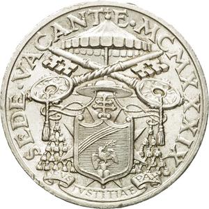 Vatican / Ten Lire 1939 Sede Vacante - obverse photo
