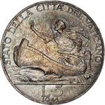 Five Lire 1941: Photo Coin, Vatican, Five Lire 1941 / thumbnail
