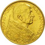 One Hundred Lire 1933-1934 Gold: Photo Coin, Vatican, One Hundred Lire 1933-1934 Gold / thumbnail