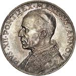 Ten Lire 1939: Photo Coin, Vatican, Ten Lire 1939 / thumbnail