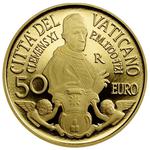 Fifty Euro Gold 2021 Pope Clemens XI: Photo Coin, Vatican, Fifty Euro Gold 2021 Pope Clemens XI / thumbnail