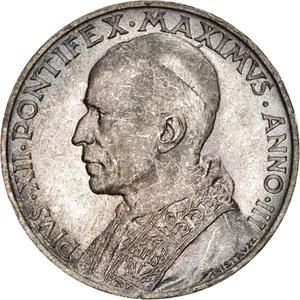 Vatican / Five Lire 1941 - obverse photo
