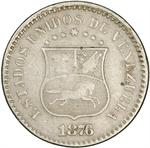 One Centavo 1876: Photo Coin, Venezuela, One Centavo 1876 / thumbnail