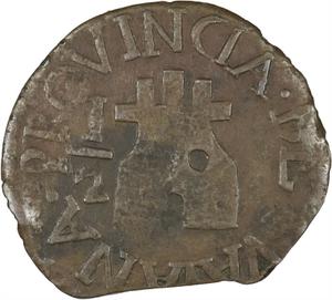 Venezuela / Half Real 1815 Guyana Royalist Coinage - reverse photo
