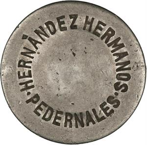 Venezuela / Token Half Real 1902 Hernandez Hermanos Hacienda - obverse photo