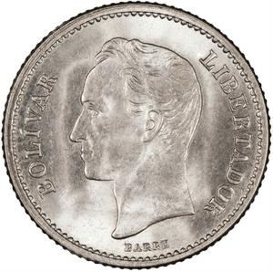 Venezuela / Twenty-five Centimos 1945 - obverse photo