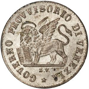 Venice / Fifteen Centesimi 1848 - obverse photo