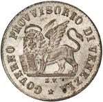 Fifteen Centesimi 1848: Photo Coin, Venice, Fifteen Centesimi 1848 / thumbnail