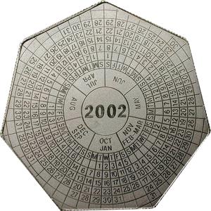 Zambia / One Thousand Kwacha 2001 Calendar - reverse photo