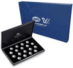 Australian Football League 2023 $1 Silver Proof Eighteen-Coin Collection: Photo Australian Football League 2023 $1 Silver Proof Eighteen-Coin Collection
