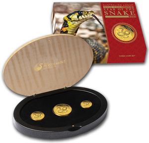 Australia / Australian Lunar Gold Series II Year of the Snake 2013 - photo