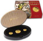 Australian Lunar Gold Series II Year of the Snake 2013: Photo 2013 Australia 3-Coin Gold Snake Proof Set (Series II)