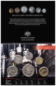 Australia / 2014 Six Coin Uncirculated Set - photo