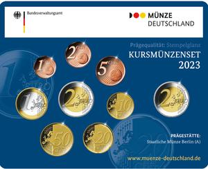 Germany / Kursmünzenset 2023 Stempelglanz (A) / Brilliant Uncirculated Set 2023 (Berlin) - photo