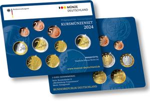 Germany / Kursmünzenset 2024 Stempelglanz (A) / Brilliant Uncirculated Set 2024 (Berlin) - photo