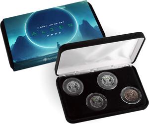 Ghana / Ghana Alien Half-Ounce Silver Set 2022 - photo