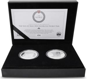 Isle of Man / The Isle of Man 2024 Silver 1oz Noble Pair - photo