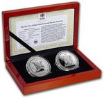The 2017 Isle of Man Noble Proof and Reverse Proof Set: Photo Noble Silver Proof Coin Set