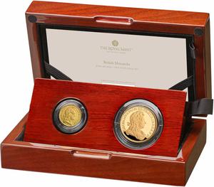 Multiple Countries / British Monarchs - King George I Gold Two-Coin Set - photo