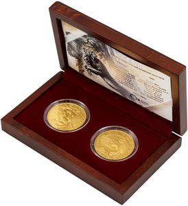 Niue / Czech Lion and Slovak Eagle 2024, Gold - photo