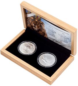 Niue / Czech Lion and Slovak Eagle 2023, Silver - photo