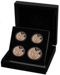 80th Anniversary of VE Day Sovereign Gold Proof Four Coin Set: Photo 80th Anniversary of VE Day Sovereign Gold Proof Four Coin Set