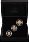 The 2025 Sovereign Gold Proof Three Coin Set: Photo 2025 St George & the Dragon Sovereign Gold Proof Three Coin Set