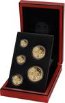 The Cruciform and Sceptre Guinea Gold Proof Five Coin Set: Photo The Cruciform and Sceptre Guinea Gold Proof Five Coin Set