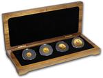 Krugerrand GRC Proof Set 1991: Photo 1991 South Africa 4-Coin Gold Krugerrand Proof Set