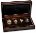 2023 Krugerrand Fractional Four Coin Set: Photo 2023 South Africa 4-coin Gold Krugerrand Fractional Proof Set