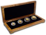 Krugerrand GRC Proof Set 1990: Photo 1990 South Africa 4-Coin Gold Krugerrand Proof Set