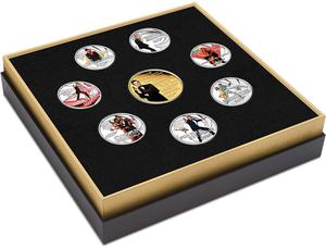 Tuvalu / James Bond Roger Moore Silver Proof Eight-Coin Collection - photo
