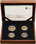 The 2012 United Kingdom Gold Proof Sovereign Four-Coin Collection: Photo 2012 Gold Proof Sovereign 'QEII Diamond Jubilee' 4-Coin Set