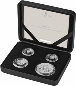 United Kingdom / Britannia 2025 UK Fractional Silver Reverse Frosted Set - photo