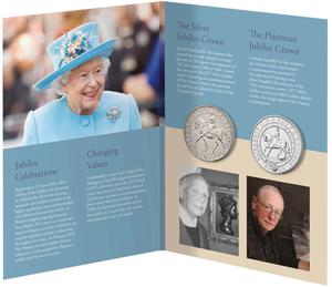 United Kingdom / Queen Elizabeth II Jubilee Crown Set - photo