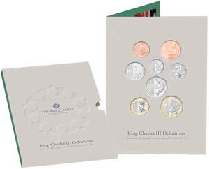 United Kingdom / 2023 United Kingdom Brilliant Uncirculated Coin Set - King Charles III Definitives - photo