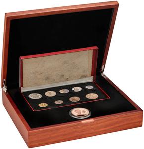 United Kingdom / The 75th Birthday of HRH The Princess Royal Premium Coin Set - photo