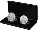 2023 Britannia Two-Coin Silver Proof Reverse Frosted Set: Photo The Britannia 2023 UK Two-Coin Silver Proof Set