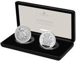 The Royal Tudor Beasts The Seymour Unicorn 2024 UK Silver Proof Two-Coin Set: Photo The Royal Tudor Beasts The Seymour Unicorn 2024 UK Silver Proof Two-Coin Set