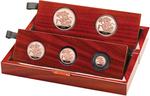 The Coronation of His Majesty King Charles III Sovereign 2023 Five-Coin Gold Proof Set: Photo The Coronation of His Majesty King Charles III Sovereign 2023 Five-Coin Gold Proof Set