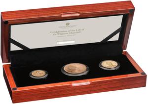 United Kingdom / A Celebration of the Life of Sir Winston Churchill Premium Gold Set - photo