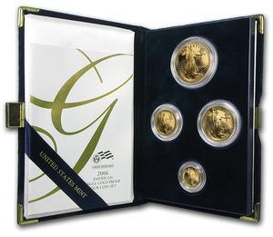 United States / 2006 American Eagle Gold Proof Four-Coin Set - photo