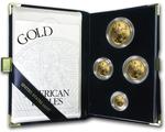 Gold American Eagles (1997): Photo 1997-W 4-Coin Proof American Gold Eagle Set (w/Box & COA)