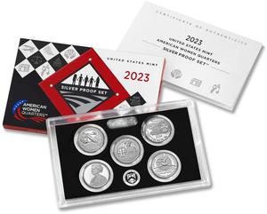 United States / American Women Quarters 2023 Silver Proof Set - photo