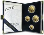 Gold American Eagles (1995): Photo 1995-W 4-Coin Proof American Gold Eagle Set (w/Box & COA)