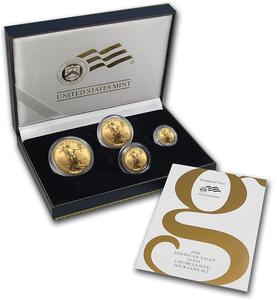 United States / 2006 American Eagle Gold Uncirculated Four-Coin Set - photo