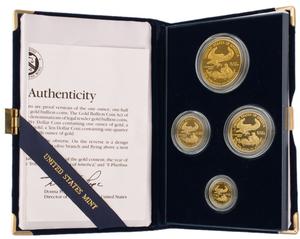 United States / Gold American Eagles (1990) - photo