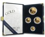 Gold American Eagles (2001): Photo 2001-W 4-Coin Proof American Gold Eagle Set (w/Box & COA)