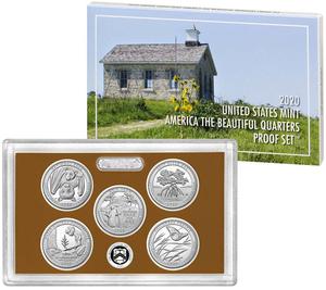 United States / 2020 America the Beautiful Quarters Proof Set - photo